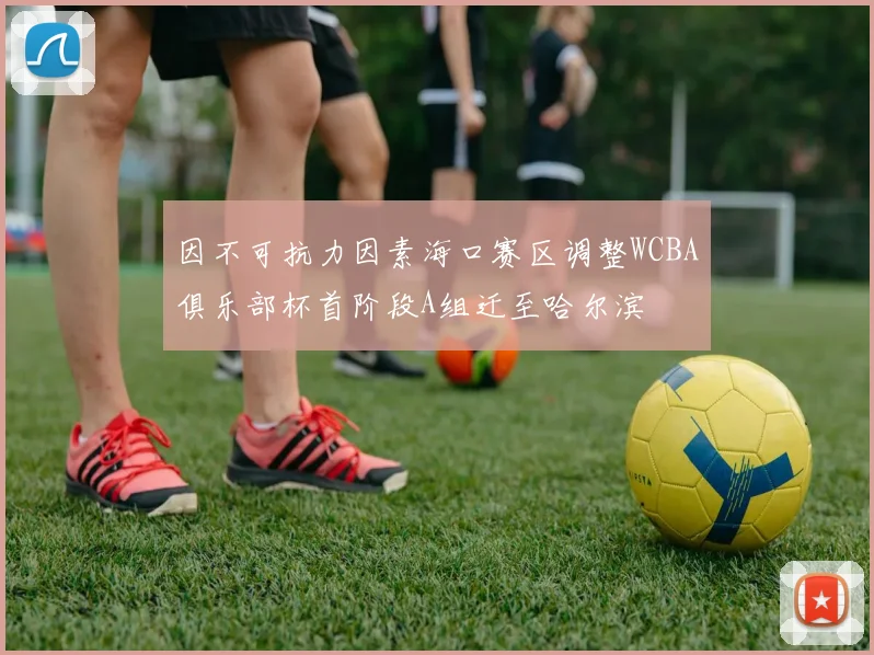 因不可抗力因素海口赛区调整WCBA俱乐部杯首阶段A组迁至哈尔滨